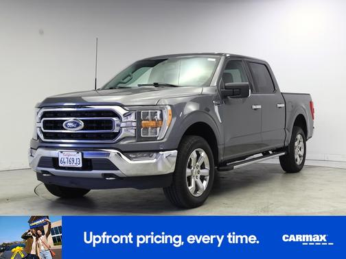 Gray 2021 Ford F-150 XLT