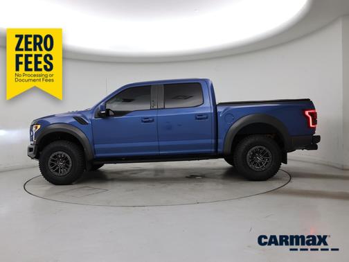 Blue 2020 Ford F-150 Raptor
