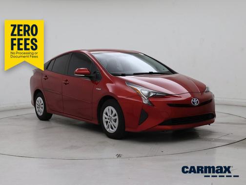 Red 2016 Toyota Prius Two
