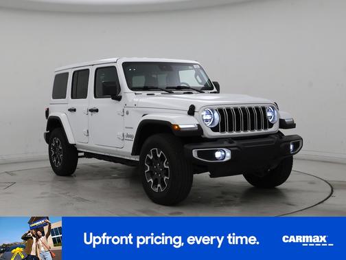 White 2024 Jeep Wrangler Sahara
