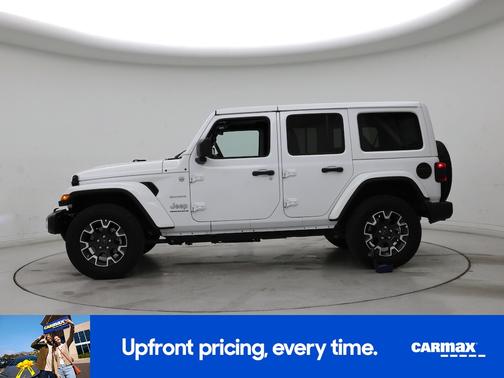 White 2024 Jeep Wrangler Sahara