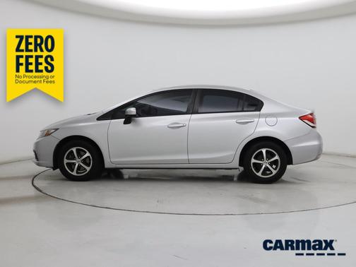 Silver 2015 Honda Civic SE