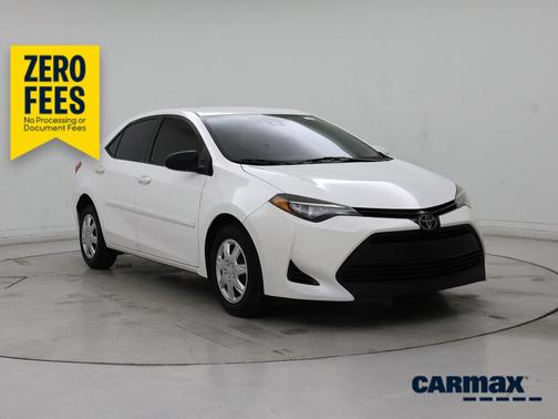 White 2017 Toyota Corolla L