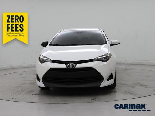 White 2017 Toyota Corolla L