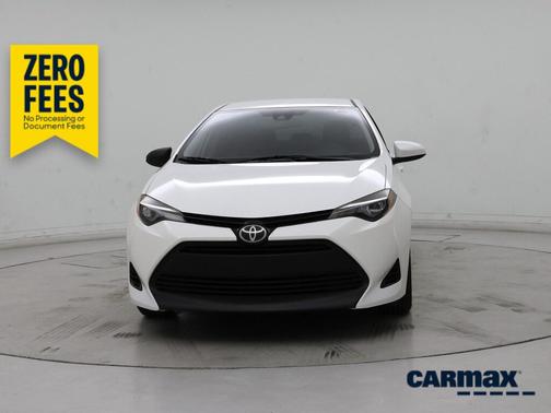 White 2017 Toyota Corolla L