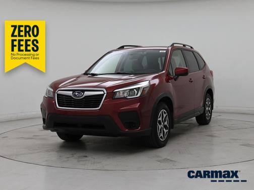Red 2020 Subaru Forester Premium