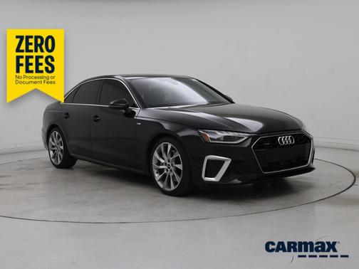 Black 2021 Audi A4 S-Line Premium Plus