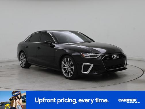 Black 2021 Audi A4 S-Line Premium Plus