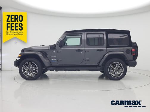 Gray 2021 Jeep Wrangler Unlimited 4xe Unlimited Sahara
