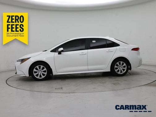 White 2024 Toyota Corolla LE