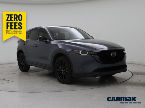 Blue 2022 Mazda CX-5 Carbon Edition