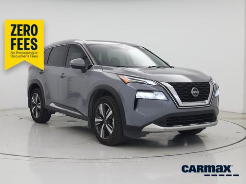 Gray 2023 Nissan Rogue Platinum