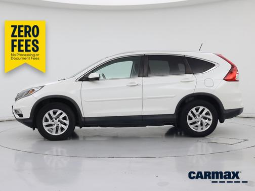 White 2016 Honda CR-V EX-L