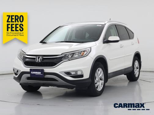 White 2016 Honda CR-V EX-L