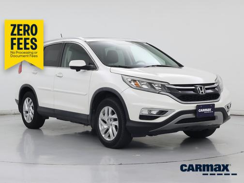 White 2016 Honda CR-V EX-L