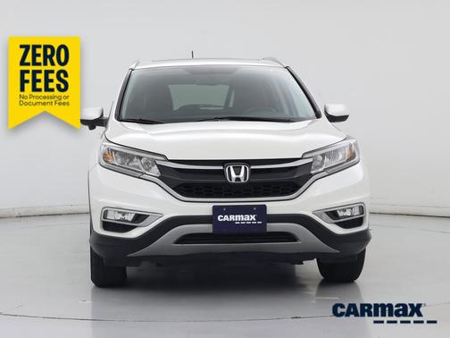 White 2016 Honda CR-V EX-L
