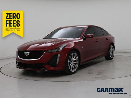 Red 2022 Cadillac CT5 Sport