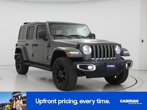 Gray 2023 Jeep Wrangler 4xe Unlimited Sahara