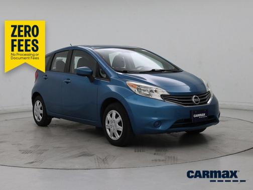 Blue 2015 Nissan Versa Note SV