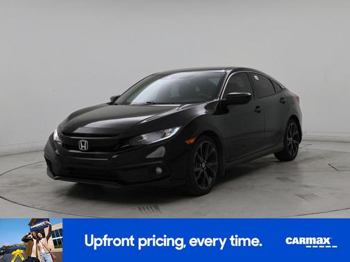 Black 2019 Honda Civic Sport