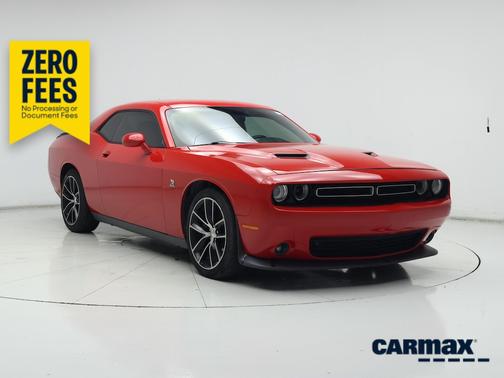 Red 2015 Dodge Challenger R/T Scat Pack