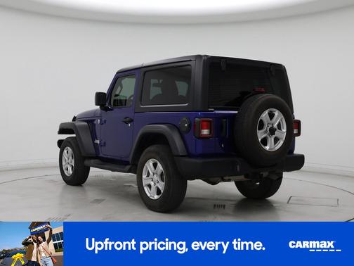 Blue 2020 Jeep Wrangler Sport