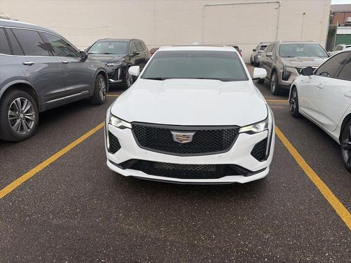 Summit White 2020 Cadillac CT4 V-Series