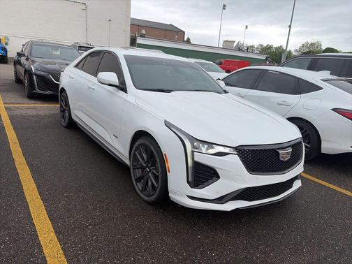 Summit White 2020 Cadillac CT4 V-Series
