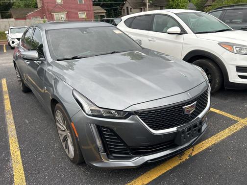Satin Steel Metallic 2022 Cadillac CT5 Premium Luxury