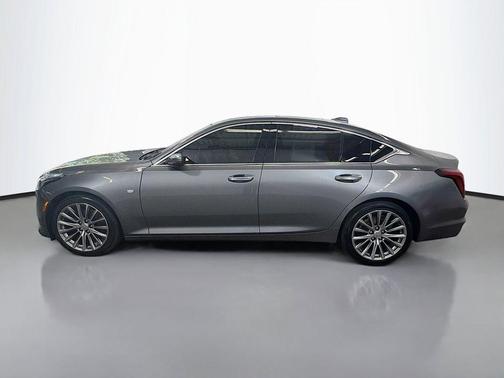 Satin Steel Metallic 2022 Cadillac CT5 Premium Luxury