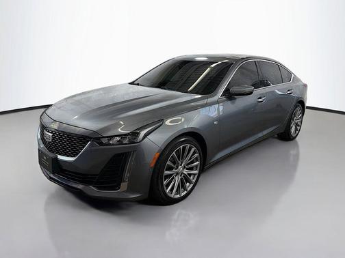 Satin Steel Metallic 2022 Cadillac CT5 Premium Luxury