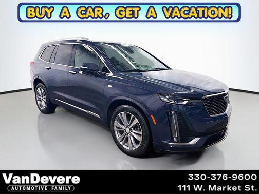 Midnight Sky Metallic 2024 Cadillac XT6 Premium Luxury AWD