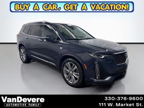 Midnight Sky Metallic 2024 Cadillac XT6 Premium Luxury AWD