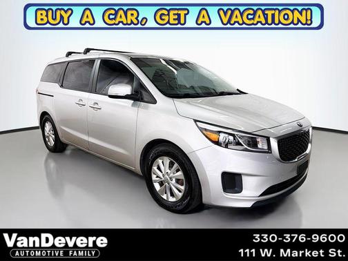 Bright Silver 2015 Kia Sedona LX