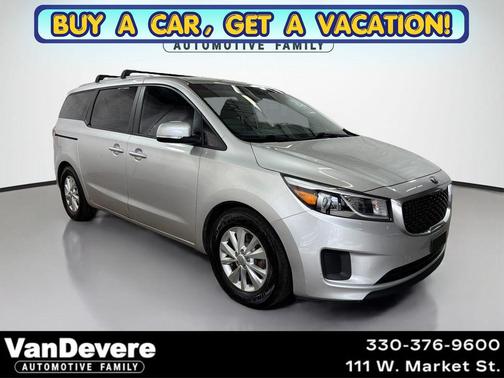 Bright Silver 2015 Kia Sedona LX