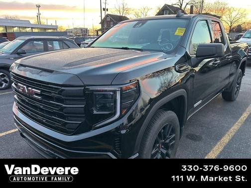 Onyx Black 2023 GMC Sierra 1500 Elevation