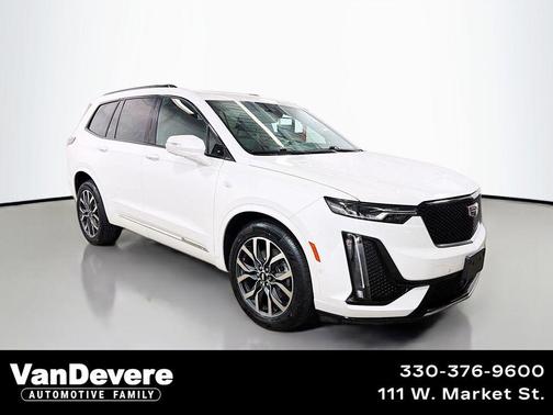 Crystal White Tricoat 2021 Cadillac XT6 Sport AWD