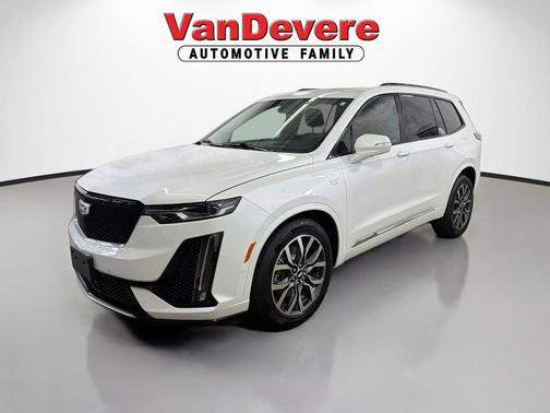 Crystal White Tricoat 2021 Cadillac XT6 Sport AWD