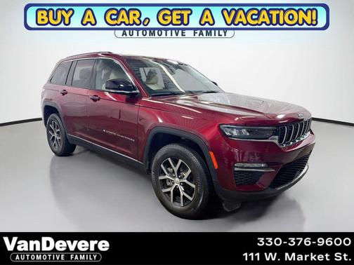 Velvet Red Pearlcoat 2023 Jeep Grand Cherokee Limited