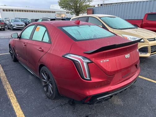 Radiant Red 2025 Cadillac CT4-V V-Series Blackwing