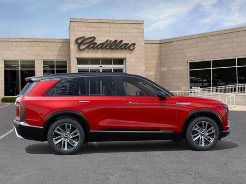 Radiant Red Tintcoat 2026 Cadillac VISTIQ Luxury
