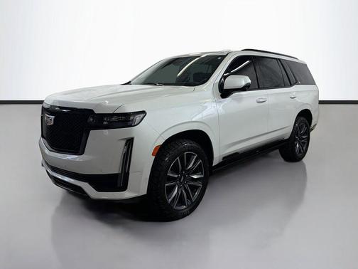 Crystal White Tricoat 2023 Cadillac Escalade Sport Platinum
