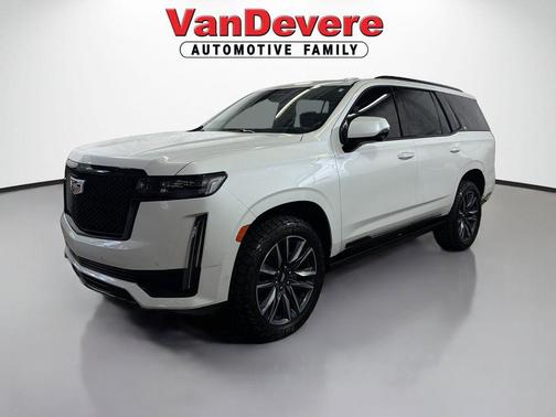 Crystal White Tricoat 2023 Cadillac Escalade Sport Platinum