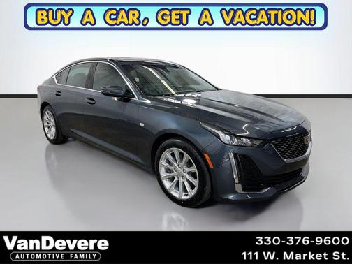 Gray 2020 Cadillac CT5 Luxury RWD