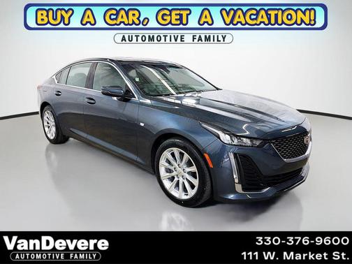 Gray 2020 Cadillac CT5 Luxury RWD