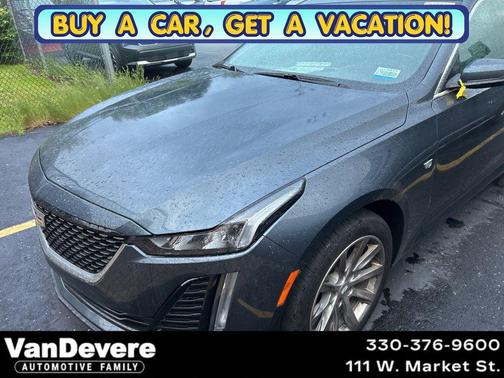 Gray 2020 Cadillac CT5 Luxury RWD