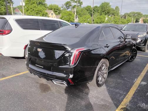 Black 2025 Cadillac CT4 Sport