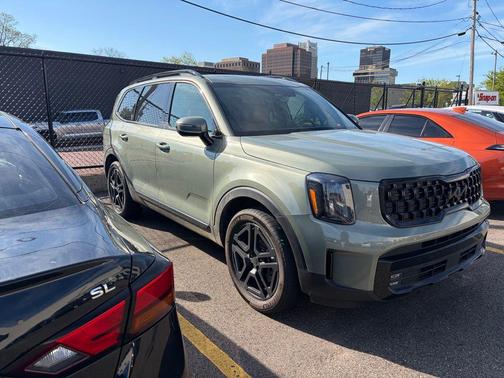 Jungle Green 2025 Kia Telluride SX X-Line