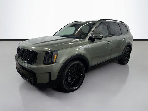 Jungle Green 2025 Kia Telluride SX X-Line
