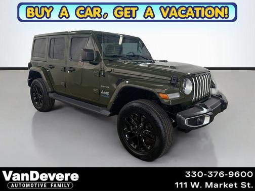 Sarge Green Clearcoat 2021 Jeep Wrangler Unlimited 4xe Sahara